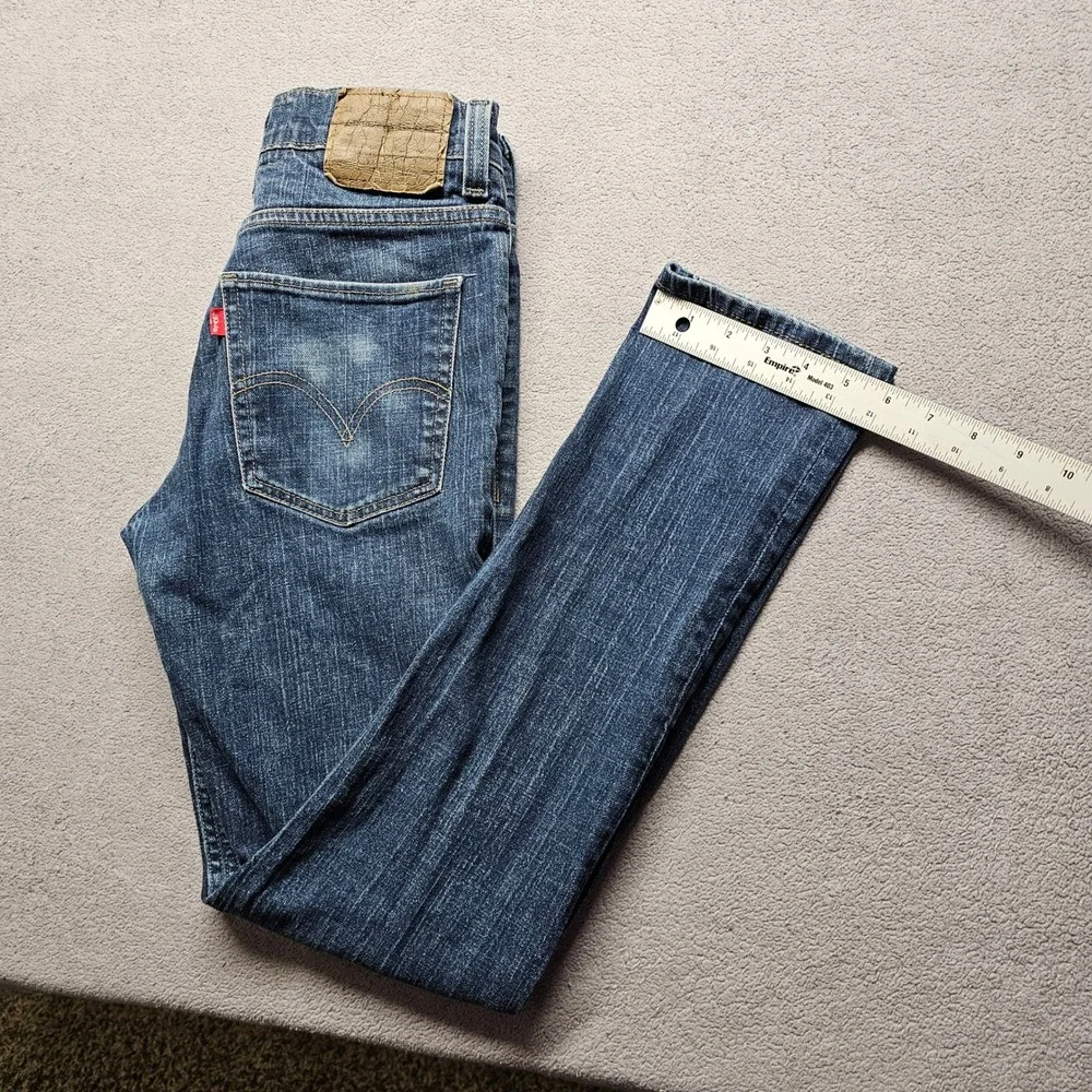 Levi's 510 Super Skinny Jeans Mens 32x30 Blue Denim Medium Wash Stretch 5-Pocket